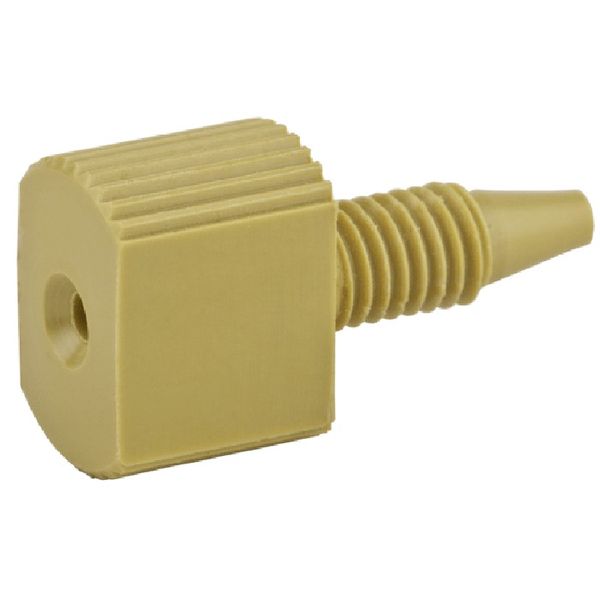 Applied Research Europe Schlauchverbinder Verschraubungen CombiHead Flach Gelb PEEK, 10 St/Pkg
