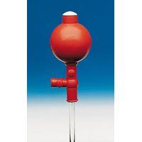 Product Image of Pipettierball FLIP rot mit Automatik-Ventil