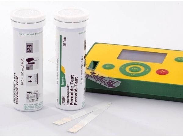 Merck Peroxid Test Strips for RQFlex 10 Range : 20.0 - 100.0 mg/L, 50 Tests