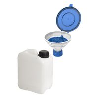 Product Image of SafetyWasteSet: 2,5 liter canister, GL45, HDPE, Safety funnel with lid 