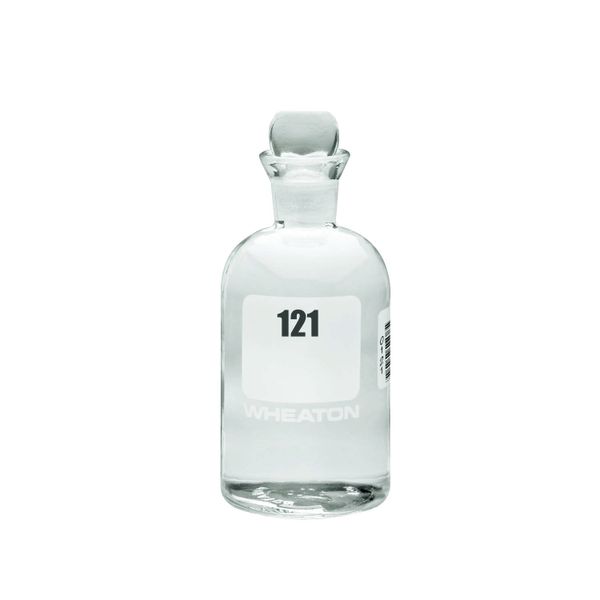 DWK Wheaton BOD bottle, 300ml, ''Pennyhead'' stopper, numbered from 121-144, 69 x 165 mm, 24 pc/PAK