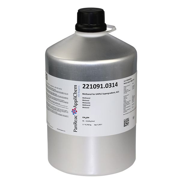 PanReac AppliChem 2-Propanol für die HPLC (geeignet für die elektrochemische Detektion), 2,5 L, Alternative zu AP221090.0314
