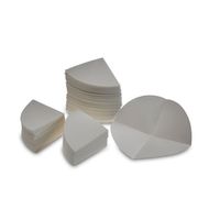 Product Image of Quadrant, vorgefaltete Cellulose-Filter, rund, Grade 1, 110 mm, 180 µm, 500 St/Pkg