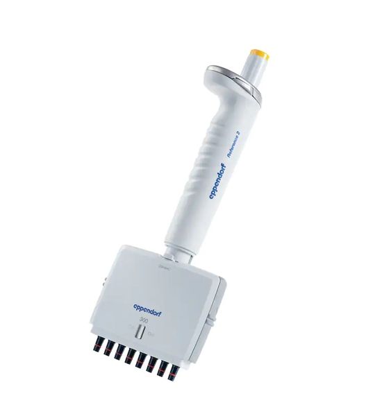 Eppendorf EP Reference 2 G, 8-Kanalpipette, variabel, 30 - 300 μl, orange