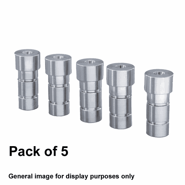 Microsolv Guard Column Cartridges, IEX SCX, 5 μm, 100 A. 4.0 mm ID x 10 mm Length. Cogent Brand, 5 pc/PAK