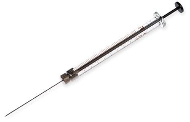 Hamilton 250 μl, Model 1725 RN-L Syringe, 22s gauge, 51 mm, point style 2 with Certificate of calibration