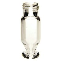 Product Image of ND9 1,1ml Kurzgewindeflasche, Champagner Flasche, konisch, runder Glasfuß, 1000/Pkg, 32 x 12mm, Klarglas, 1. hydrolytische Klasse