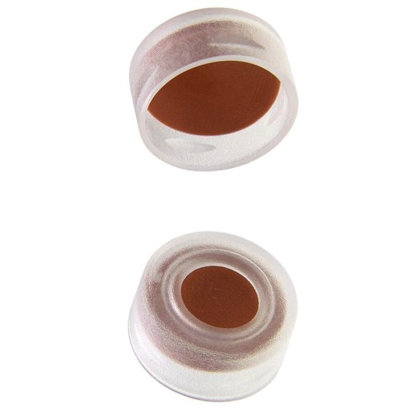 Microsolv Snap CAP, Soft PE, natural, 11 mm, with Butyl Rubber/PTFE Fitted Septa, 1000 pc/PAK