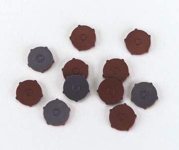PerkinElmer Headspace-Bördelkappen, 20 mm Durchmesser, PTFE/Butyl Septa, 1000 St/Pkg
