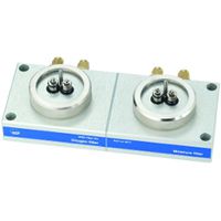 Product Image of Baseplate, SGT Two Position Baseplate for Two-SGT Cartridge Filters, Brass