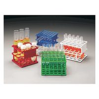 Product Image of Test tube rack Unwire/ACL, red 3x3 holes for tube dia. 30mm
