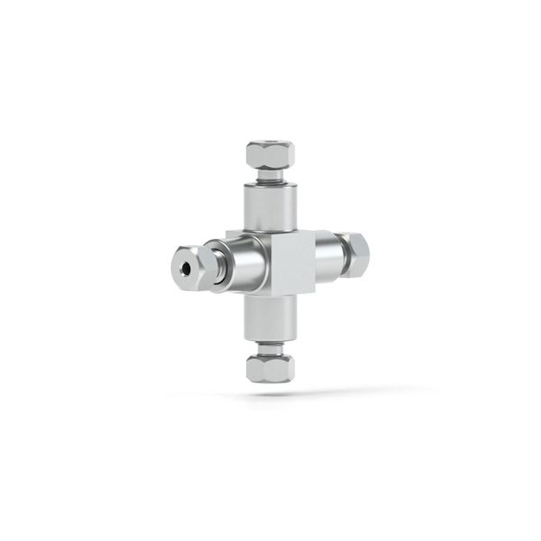 Upchurch Scientific VHP SS Cross, for 1/16'' OD, 10-32 thread port, 1pc/PAK