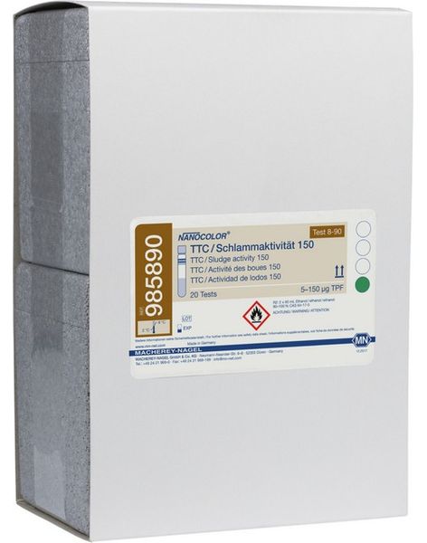 Macherey-Nagel NANOCOLOR TTC / sludge activity 150 Tube test with Barcode incl. equipment for 20 determinations