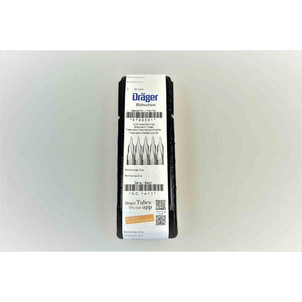 Roderer Dräger-Tubes, ammonia, 10 pcs/PAK