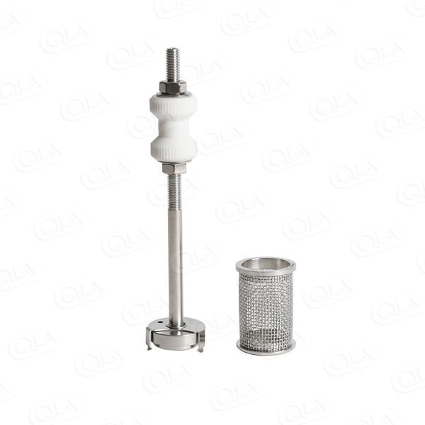 QLA Stationary Basket Assembly with Basket Shaft and 20 Mesh Basket, 316 SS