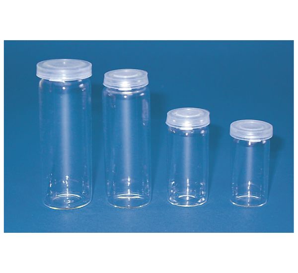 IDL GmbH Rollrand-Schnappdeckelglas 20ml 70x25mm, weiß mit Deckel, 200Stk/Pkg