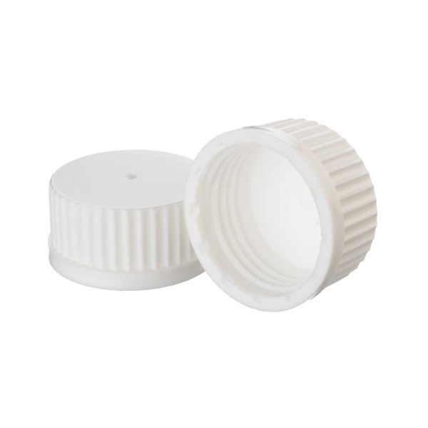 DWK Wheaton Schraubkappe, PP, weiß, ohne Dichtring für WHEATON Lab 45 Medienflasche 45 mm, 12 St/Pkg