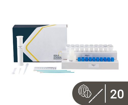 Gold Standard Diagnostics SENSIStrip Walnuss, 5 St/Pkg