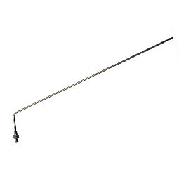 QLA 13 inch (330mm) Bent 316 SS Cannula with SS Luer Lock (thru head mount)