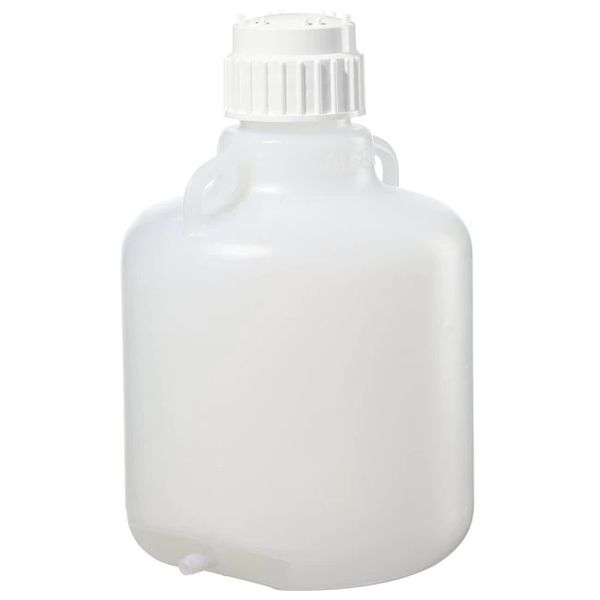 Nalgene Thermo Scientific Carboy, 20 liter, with graduation with PP-tube connection, 4 pc/PAK