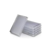 Product Image of Unifilter Mikrofilterplatte, 384-Well, 100 µl, PS klar, Dye Terminator-Filtermedium, mit langem Tropfleiter, 25 St/Pkg