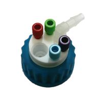Product Image of Smart Waste Cap GL45,  charcoal filter emplacem. + 4 entries (1/8 or 1/16 ) + 1 leak (6-9 mm)
