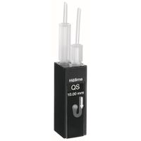 Product Image of Compact Flow-Through Cell, Type 178.710-QS, HP Quartz Glass, WL 200-2500 nm, Pathlength 10 mm, Ø 3 mm, Centerheight 15 mm, 80 µl, FEP tubing set