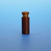 Product Image of 100 µl to 300 µl Glass/Amber Plastic (Glastic) Limited Volume Vial, 12x32 mm 11 mm Crimp/Snap Ring, 100 pc/PAK