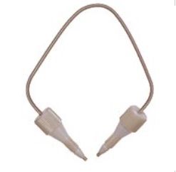 Vici Valco Cheminert Sample Loop 1 ml, 1/16" PEEK Nuts & CTFE Ferrules, FEP