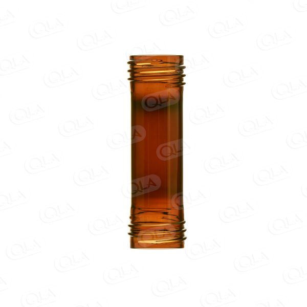 QLA 100mL Amber Inner Sample Tube with Threaded Ends for Agilent/VanKel APP 3 Biodissolution