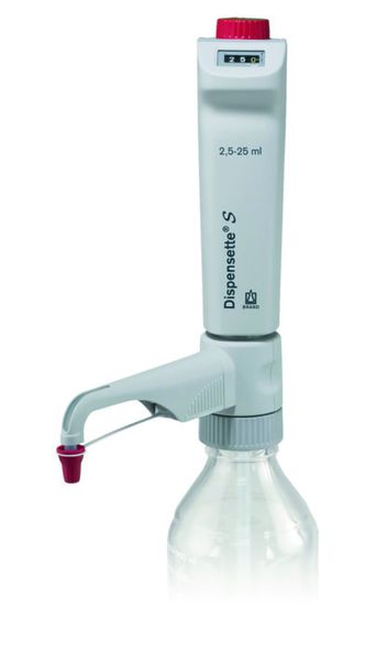 Brand GmbH & Co. KG Dispensette S, Digital, DE-M, 2,5-25 ml, ohne Rückdosierventil