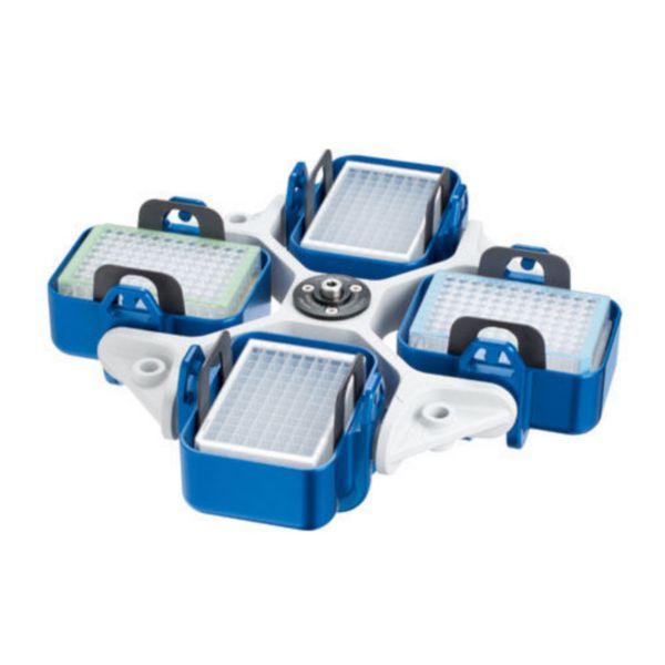 Eppendorf Ausschwingrotor S-4-104 & 4 DWP-Gefäße, für Zentrifuge 5810/R