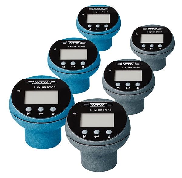 WTW OxiTop-i 6, OxiTop -i Messköpfe (3 x blau, 3 x grau), menügesteuert, drei Bedientasten, 6 St/Pkg