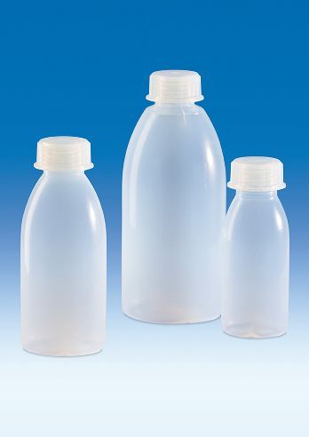 Vitlab Flasche, PFA, transparent, 1000 ml HxD. 217x96mm, S40, mit Schraubverschluss