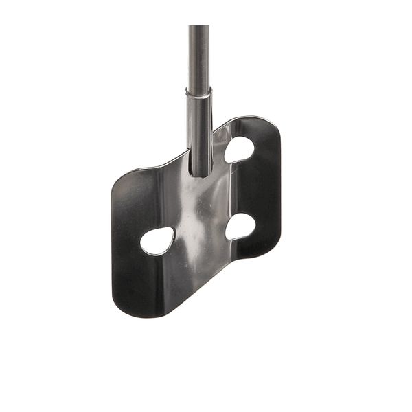 Bochem Flächenrührer mit 3 Löchern, 18/10 Edelstahl, L=400 mm, D=70 mm, Welle 10 mm