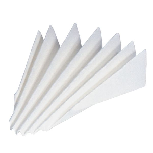 Filter Papers, folded, grade MN 616 1/4, 240 mm, 100 pcs.