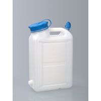 Product Image of Weithalskanister mit Gewindestutzen, HDPE, 10 l, mit Verschluss, alte Artikelnr. 0432-10