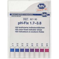 Product Image of pH-Fix 1,7-3,8 Indikatorstäbchen, 100 Teststäbchen, 5,5 x 85 mm