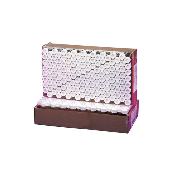 DWK Wheaton EPA Fläschchen, 40 ml, 28 x 98 mm, Braunglas, schwarze PP-Schraubkappe mit Loch 24-400, PTFE/Silikon-Septum, 72 St/Pkg