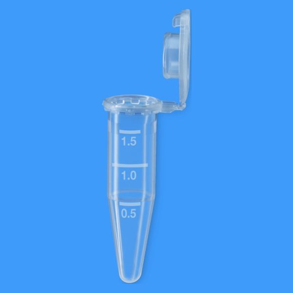 Sarstedt SafeSeal PCR Reagiergefäß, PP, 1,5 ml, transparent, PP Verschluss transparent, mit Graduierung und Schriftfeld, Biosphere plus, 10 x 50 St/
