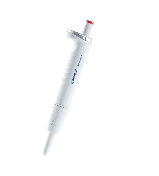 Eppendorf EP Reference 2 G, single-channel, variable 0,25 - 2,5 ml, red, incl. epT.I.P.S. sample bag