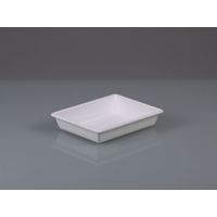 Product Image of Laboratory tray, PP white, in. LxW 130x180mm, 0,5l