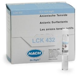 Hach Lange Anionische Tenside, Küvetten-Test 0,1 - 4,0 mg/L, 25 St/Pkg