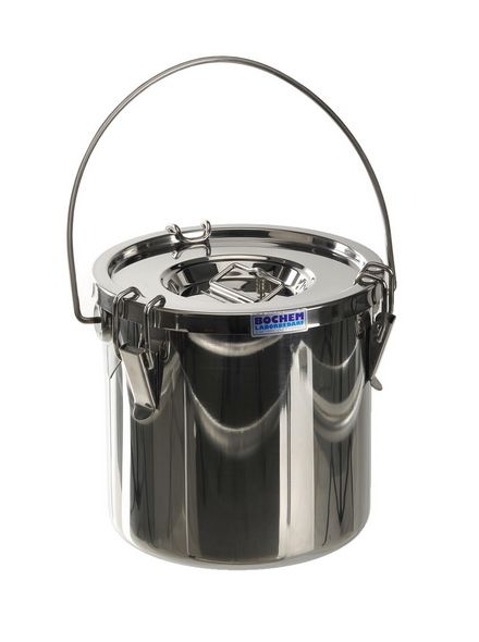 Bochem Transport container 18/10 steel, 6,5l, HxD=16x24mm