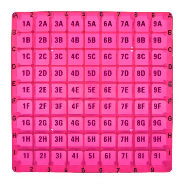 Microsolv Storage Box/Rack, pink, for 81 x 2 ml Autosampler Vial