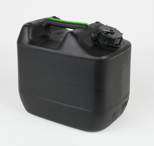 SCAT Kanister, ColourLine grün 10 Liter, S60, PE-HD elektrisch ableitfähig, mit grünen Streifen auf den Griffflächen, ohne UN Y-Zulassung