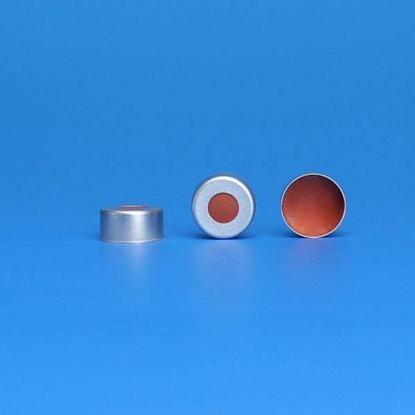 JG Finneran 11 mm Silver Seal, Clear PTFE/Red Rubber Lined, 10 x 100 pc/PAK