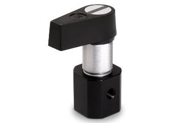 Hamilton Manuelles 180°-Flow-Ventil, HVX 1-1, 2 Ports, Ã ̧ 3 mm