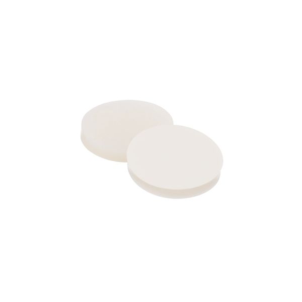 DWK Wheaton Rote PTFE/Silikon-Septen, 13 mm AD, für Aluminiumkappen ohne Einlage, 100 St/Pkg