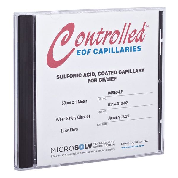 Microsolv Capillary, Controlled, Low Flow, 50μm ID by 1 meter, 1 pc/PAK